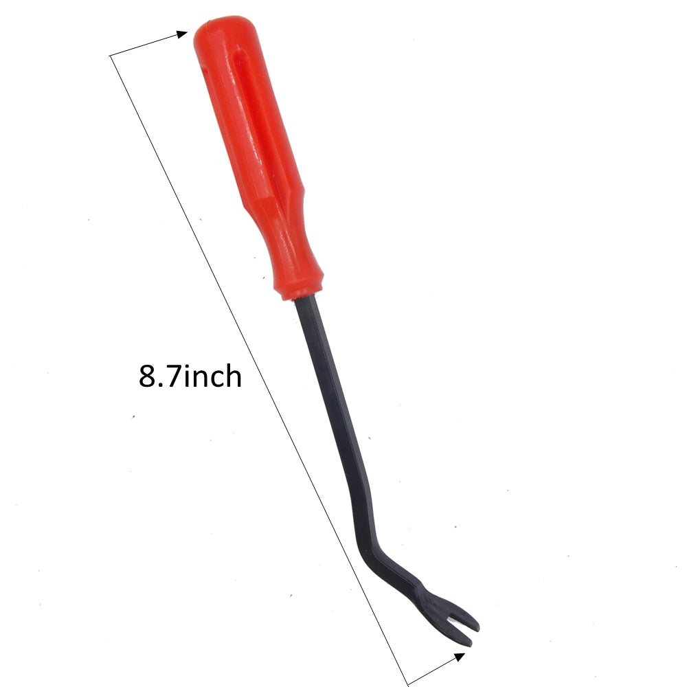 100PCS Plastic Fender Clips Body Rivets Clips Car Door Clip Panel Audio Video Dashboard Dismantle Kits Installer Pry Tool