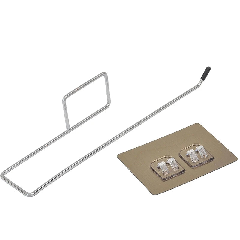 Adhesive Toilet Paper Holder for Bathroom Kitchen Organizer Towel Roll RackHanging Storage Stand Napkin Dispenser WC Accessories