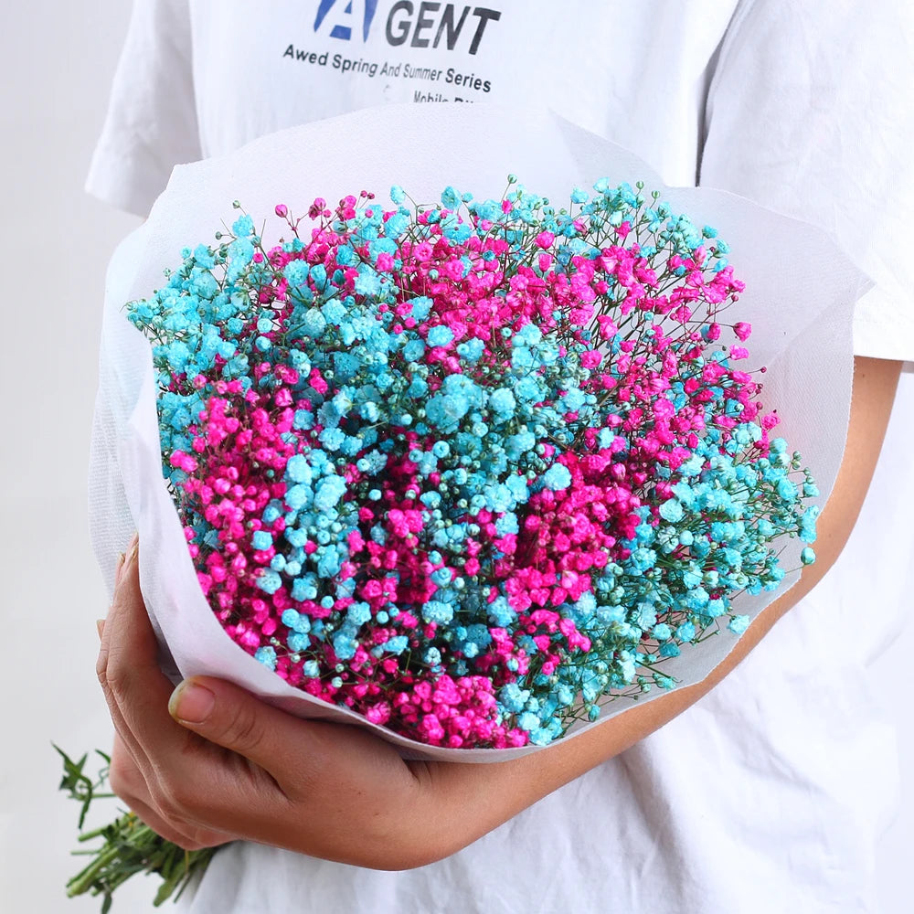 40-50cm Natural Fresh Dried Flowers Gypsophila paniculata,Baby's Breath Flower bouquets,gift & Wedding Decoration,Home Decor