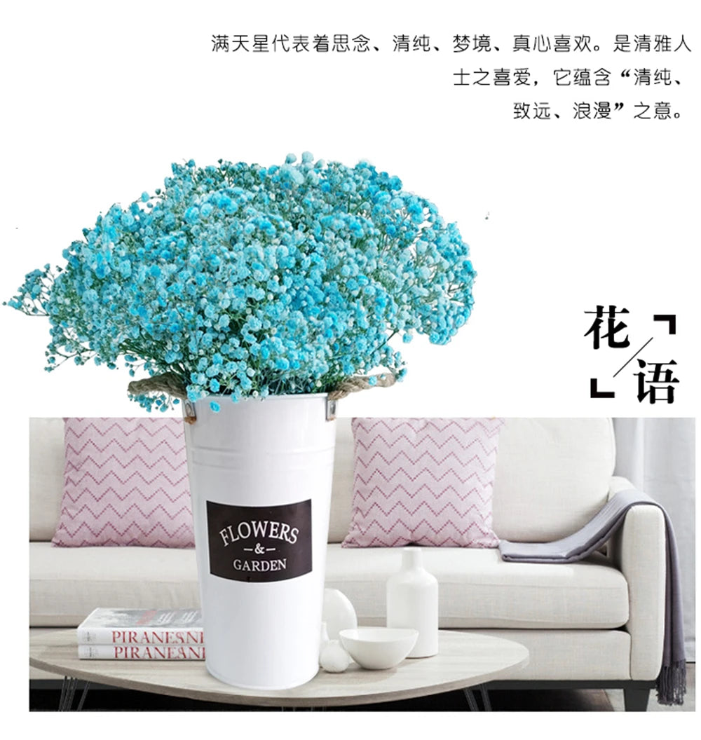 40-50cm Natural Fresh Dried Flowers Gypsophila paniculata,Baby's Breath Flower bouquets,gift & Wedding Decoration,Home Decor