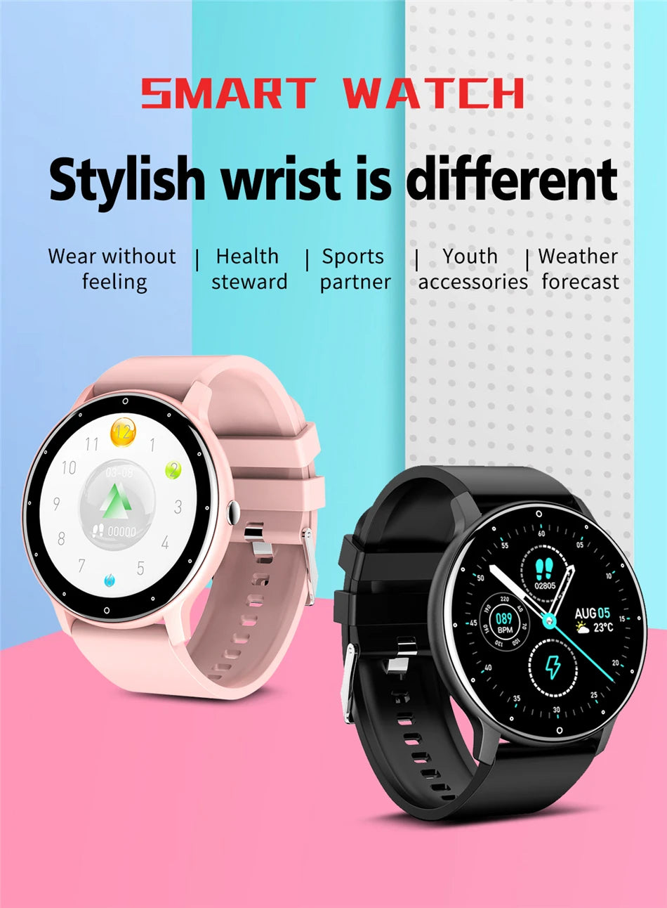 NEW Men Smart Watch Bluetooth Call Digital Fitness Tracker IP68 Waterproof Sports Smartwatch for Women Xiaomi Huawei Phones 2025