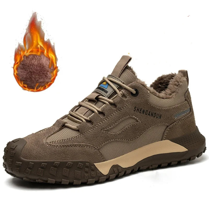 Fashion Steel Toe Cap Shoes For Men Anti Scalding Anti Smashing Wrok Safety Boots And Anti Puncture Protective Male Footwear