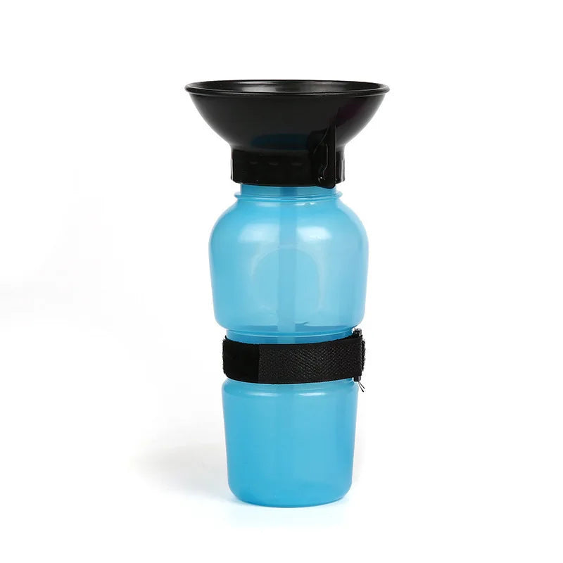 500ml Outdoor Portable Pet Dog Cat Water Bottle Extrusion Large Dog Travel Water Cup Drinking Water Feeder Bowl for Pet
