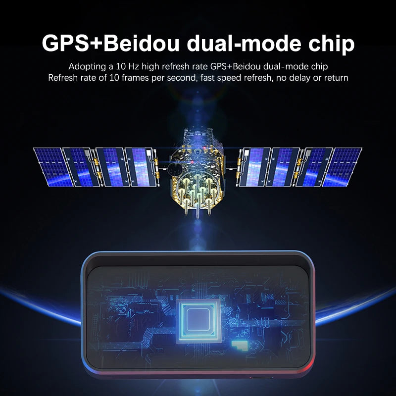 Car Speedometer HUD GPS Head Up Display Digital Speed Meter Windshield Projector For Vehicles Auto Electronics Accessories