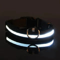 Light Up LED Pet Dog Collar Safety Night Walking Flashing Glow In The Dark LED Pet Dog Battery Collar Small Medium Large Dog