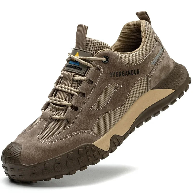 Fashion Steel Toe Cap Shoes For Men Anti Scalding Anti Smashing Wrok Safety Boots And Anti Puncture Protective Male Footwear