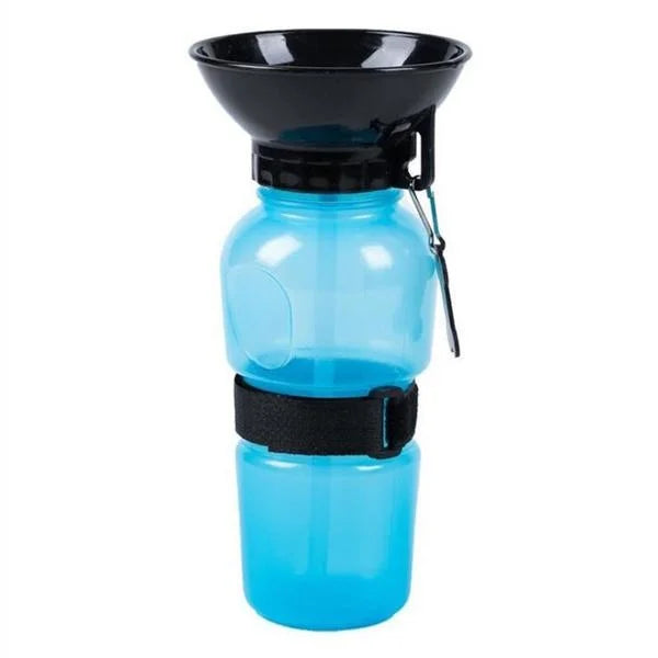 500ml Outdoor Portable Pet Dog Cat Water Bottle Extrusion Large Dog Travel Water Cup Drinking Water Feeder Bowl for Pet