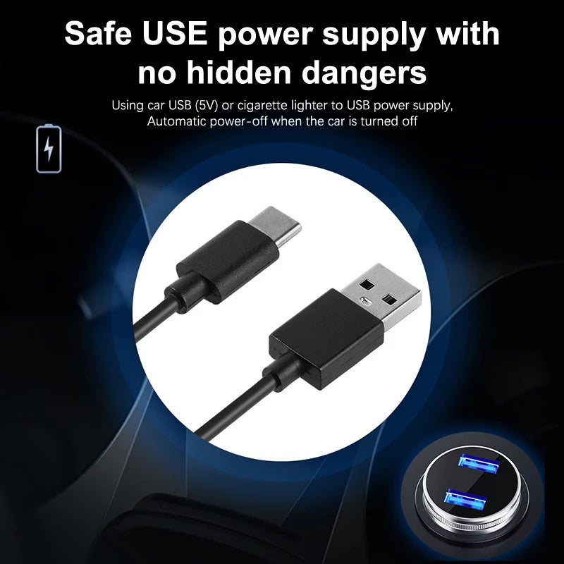 Car Speedometer HUD GPS Head Up Display Digital Speed Meter Windshield Projector For Vehicles Auto Electronics Accessories