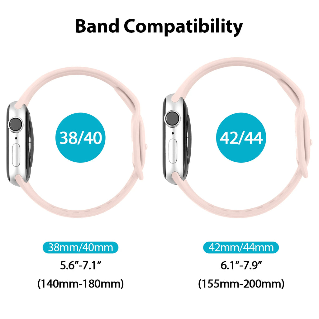 Silicone Slim Band For Apple Watch Band 49mm 46mm 45mm 41mm 44mm 40mm 38mm Strap Watchband Bracelet For iWatch 10 8 9 7 5 4 3 2