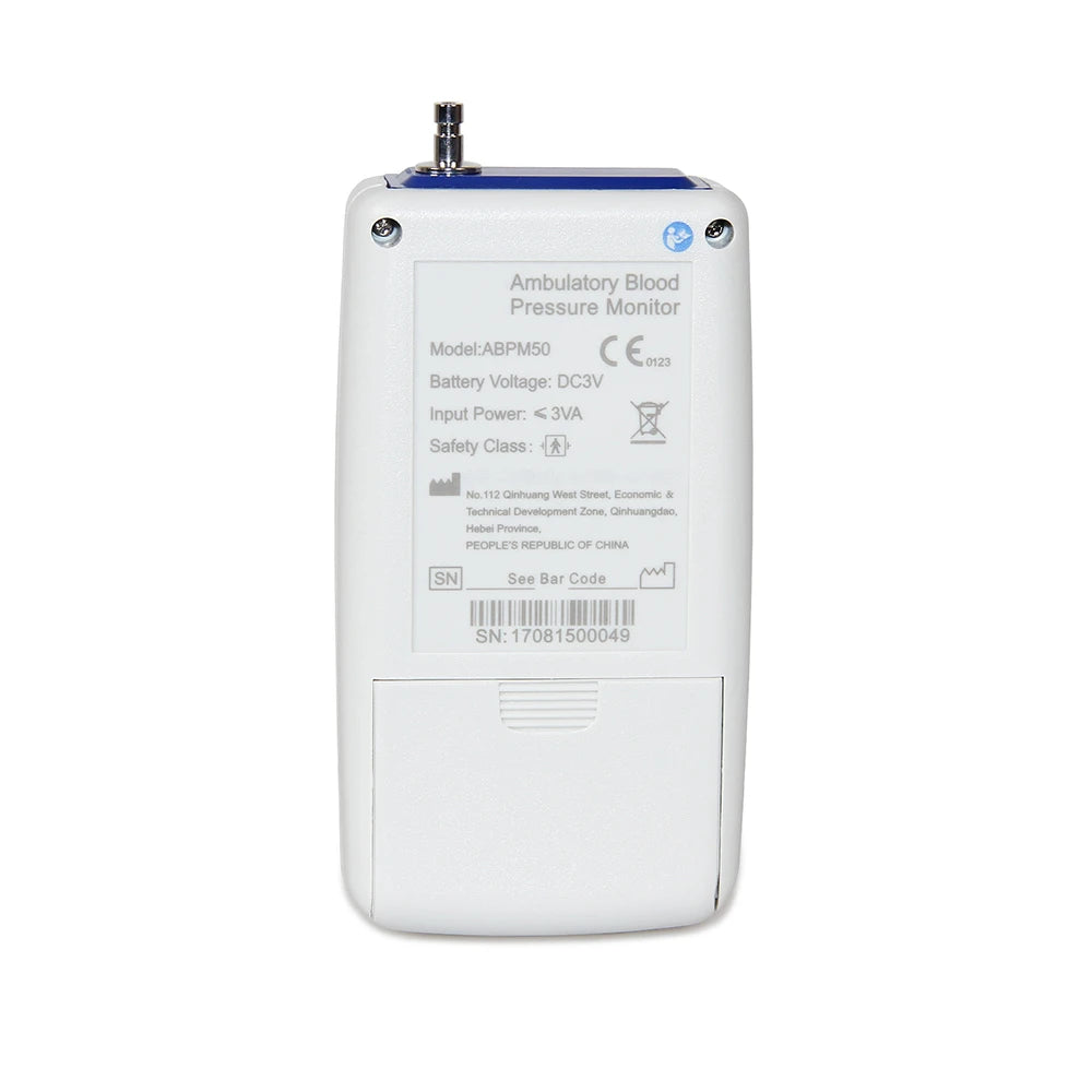 CONTEC ABPM50 Arm Ambulatory Blood Pressure Monitor 24hours NIBP Holter + Adult,Child ,Large ,3 Cuffs, Free PC Software