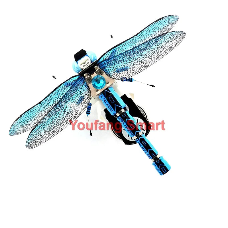 STEAM DIY Robotic Insects Science Invention Electronic Animal for School Competition Non-soldered DIY Kit Stem Toys Robot Animal