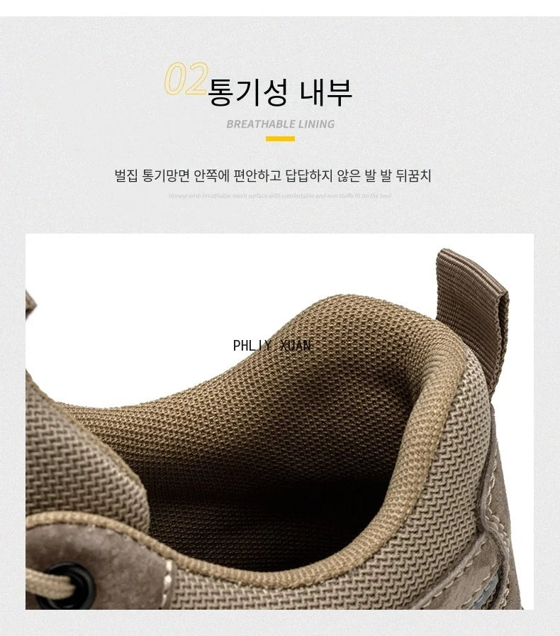 Fashion Steel Toe Cap Shoes For Men Anti Scalding Anti Smashing Wrok Safety Boots And Anti Puncture Protective Male Footwear