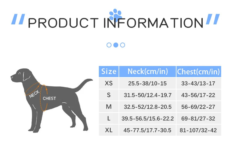 SMALL COMBINATION Dog Harness No Pull Reflective Pet Dog Chest Harness Adjustable for Small Medium Large Dogs Outdoor Walking