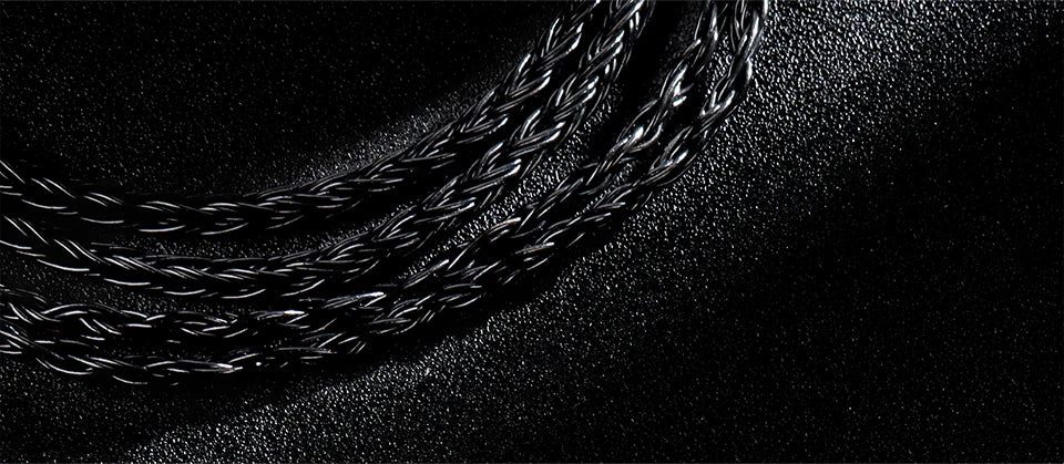 QKZ Q1 MAX 16 Stand 352 Cores OFC Silver Plated MMCX QDC KZ C Pin Earphone Upgrade Cable for QKZ HBB ZXT AS16 PRO ZSN PRO X PR1