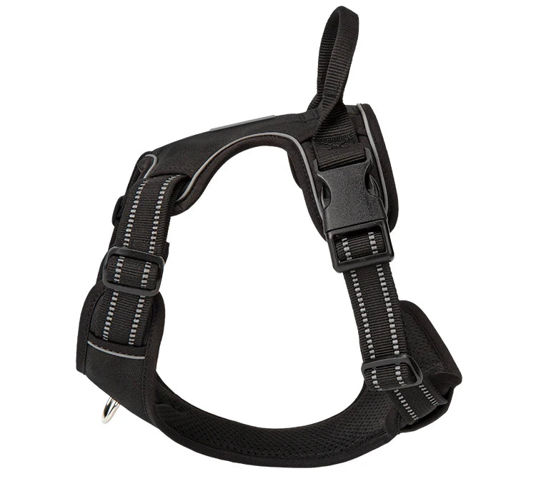 SMALL COMBINATION Dog Harness No Pull Reflective Pet Dog Chest Harness Adjustable for Small Medium Large Dogs Outdoor Walking