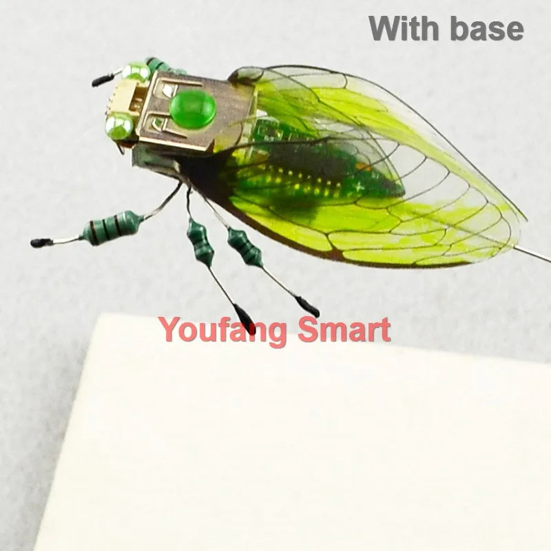 STEAM DIY Robotic Insects Science Invention Electronic Animal for School Competition Non-soldered DIY Kit Stem Toys Robot Animal