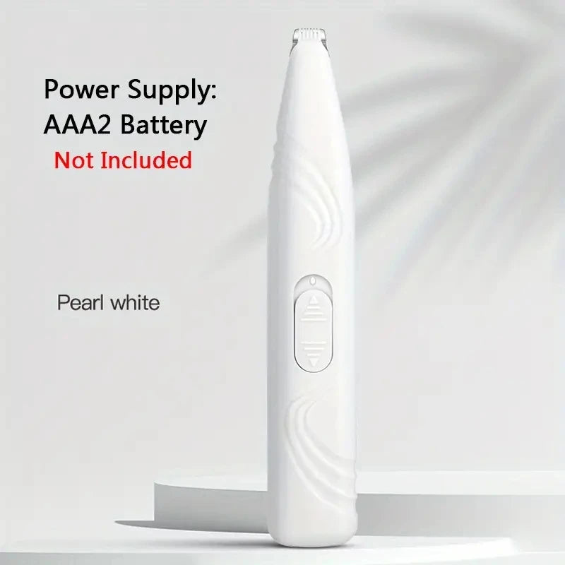 1 non battery pet shaver electric clipper suitable for cats and dogs. It can be used to shave foot hair, buttocks hair, eyes hai