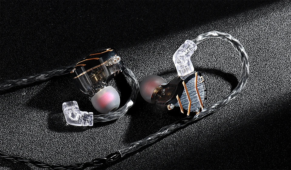 QKZ Q1 MAX 16 Stand 352 Cores OFC Silver Plated MMCX QDC KZ C Pin Earphone Upgrade Cable for QKZ HBB ZXT AS16 PRO ZSN PRO X PR1