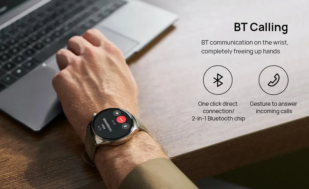 Mibro Lite3 Pro Smartwatch Global Version Metal Body Built-In GPS Bluetooth Call AMOLED Screen Men Women Watch For iOS Android